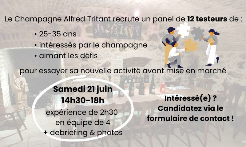 Devenir testeur de notre nouvelle activité